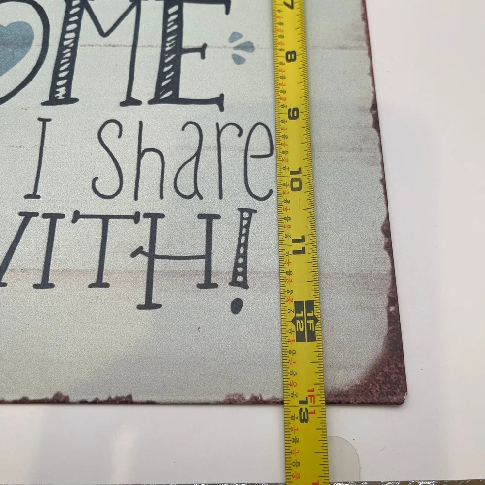 Barnyard Design Family Is Everything Tin Metal Sign 10x13 Rustic Farmhouse Decor